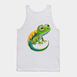 Cute Gecko Tank Top